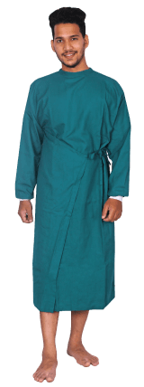 OVER LAPPING GOWN